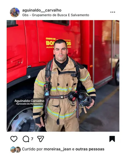 Aluno aprovado no CFO CBMERJ