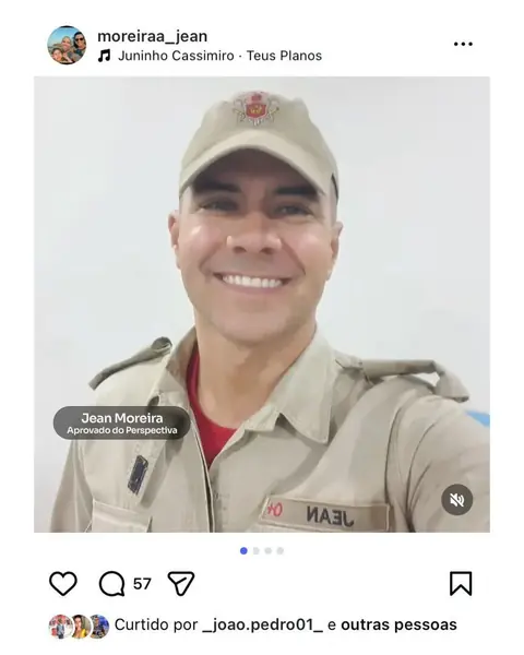 Aluno aprovado no CFO CBMERJ