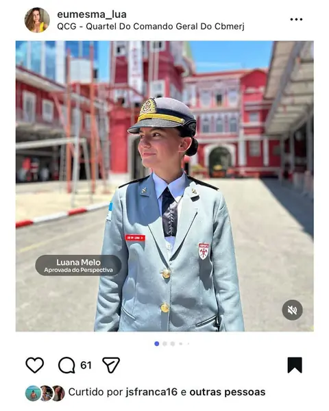 Aluno aprovado no CFO CBMERJ