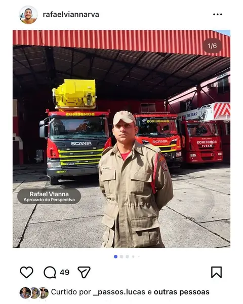Aluno aprovado no CFO CBMERJ