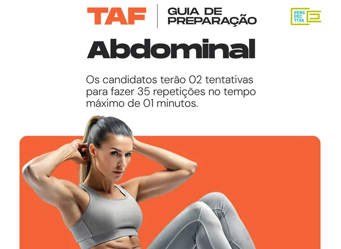 Página do Guia do TAF Infalível, treino 7
